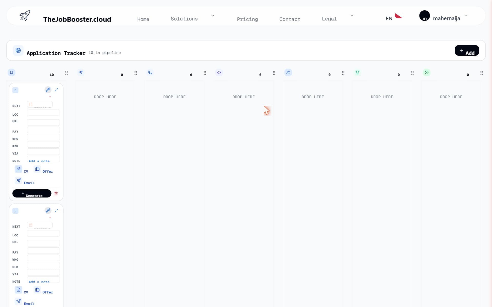 Application Tracker